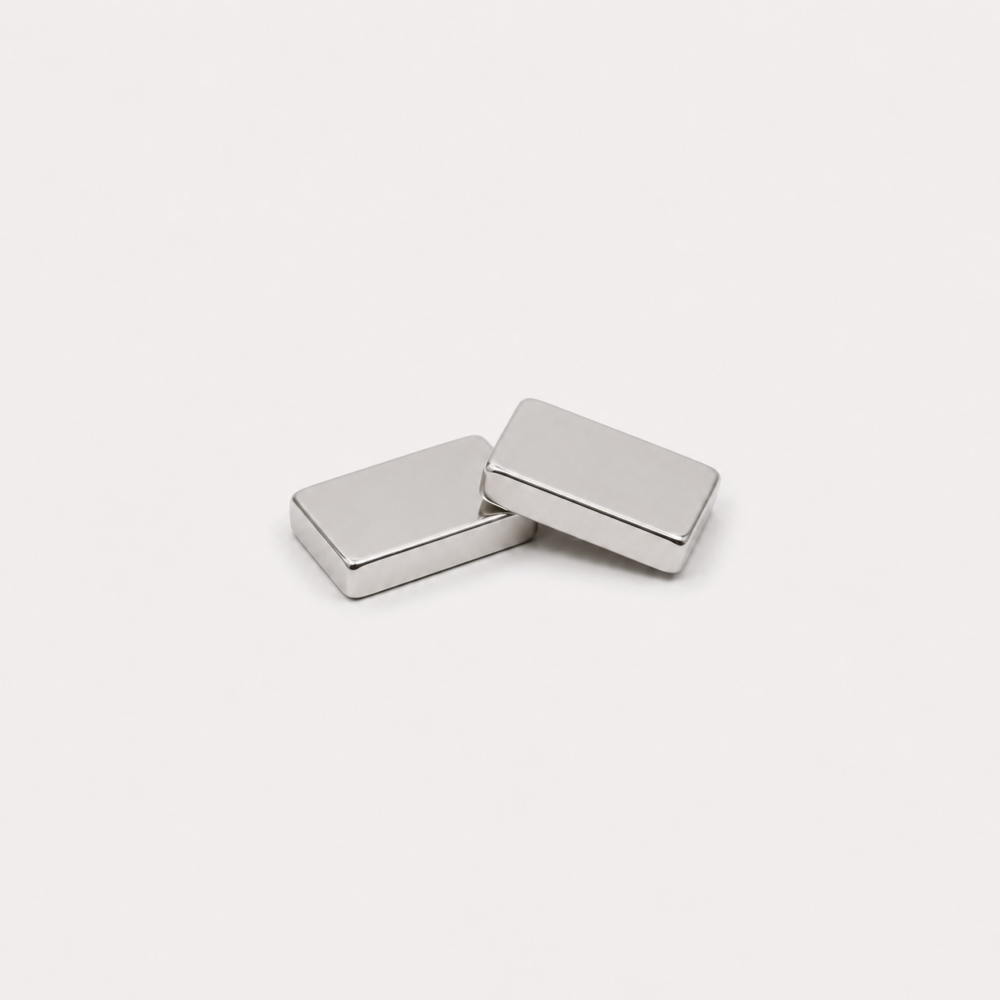 Imán de neodimio 15x10x3 mm, grado N35, Ni-Cu-Ni