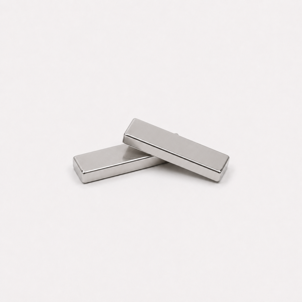 Imán de neodimio 30x10x3 mm, grado N35, Ni-Cu-Ni