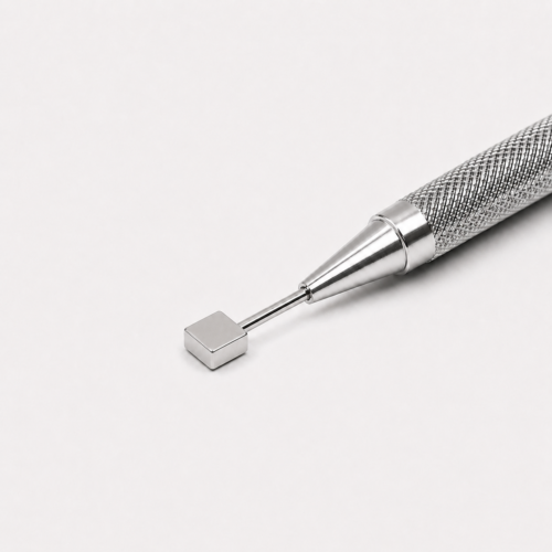 Imán de neodimio 8x8x3 mm, grado N35, Ni-Cu-Ni
