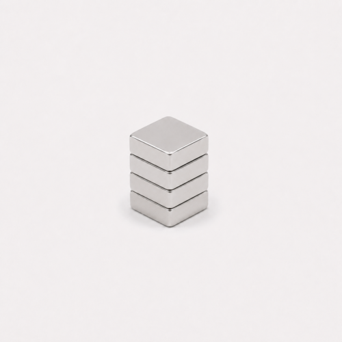 Imán de neodimio 8x8x3 mm, grado N35, Ni-Cu-Ni