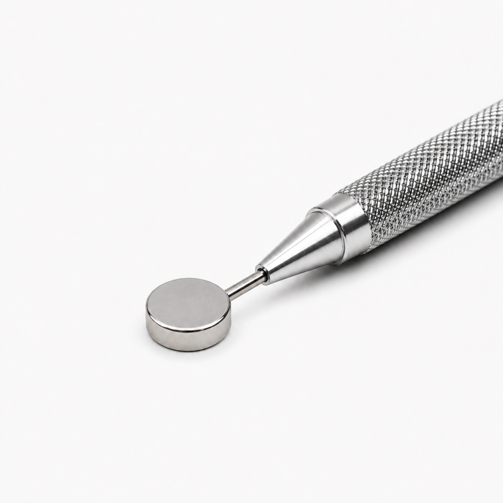 Imán de neodimio 9x2 mm, grado N35, Ni-Cu-Ni