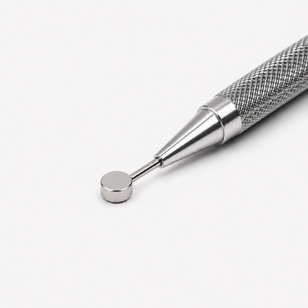 Imán de neodimio D10X5 mm, grado N35, Ni-Cu-Ni