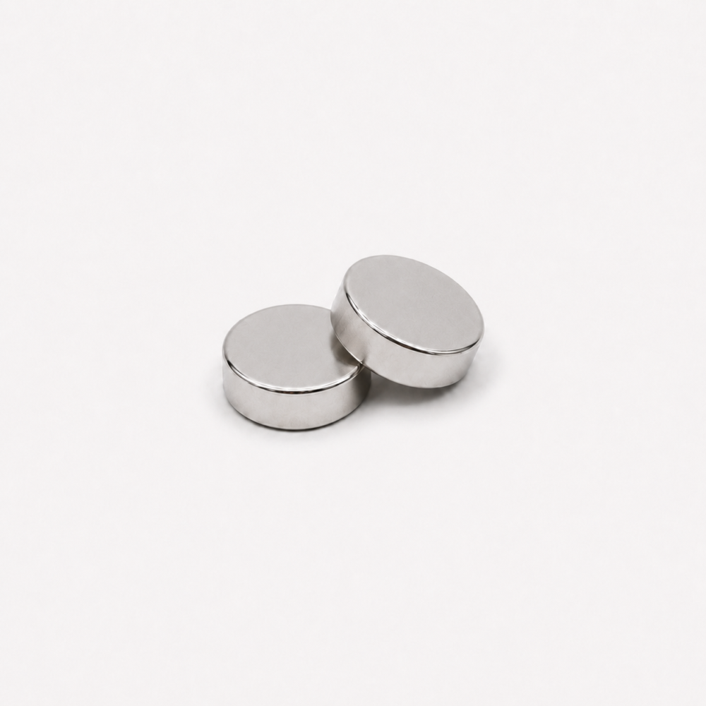 Imán de neodimio D10X5 mm, grado N35, Ni-Cu-Ni