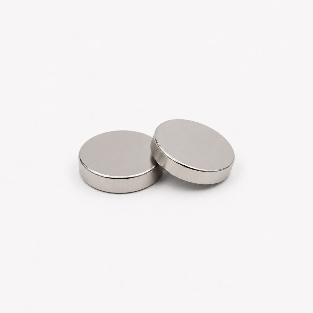 Imán de neodimio D13x3 mm, grado N35, Ni-Cu-Ni