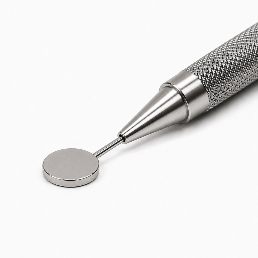 Imán de neodimio D22x2 mm, grado N35, Ni-Cu-Ni