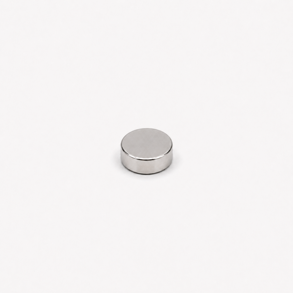 Imán de neodimio D5x2 mm, grado N35, Ni-Cu-Ni