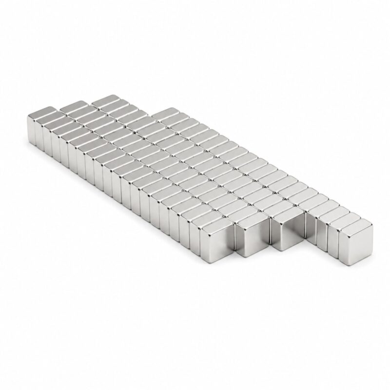 Imán de Neodimio Rectangular 4x4x2 mm Imán de Neodimio Rectangular 4x4x2 mm