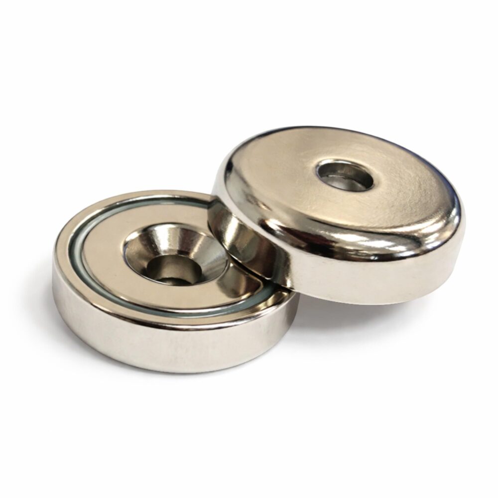 Base Magnética de Neodimio Avellanada 42 mm