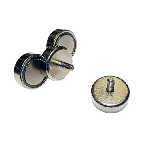 Base Magnética de Neodimio con Vástago Roscado C20 (M4)