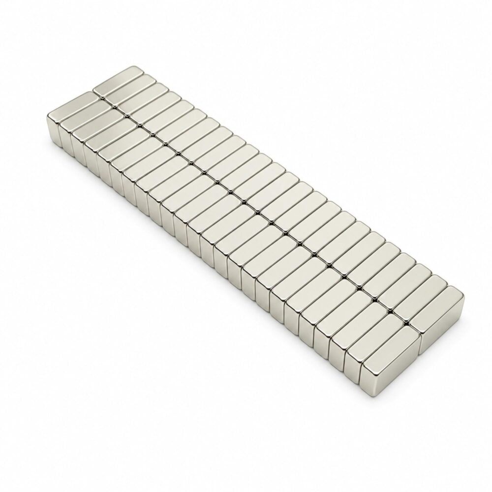 Imán de Neodimio Rectangular 10x6x3 mm