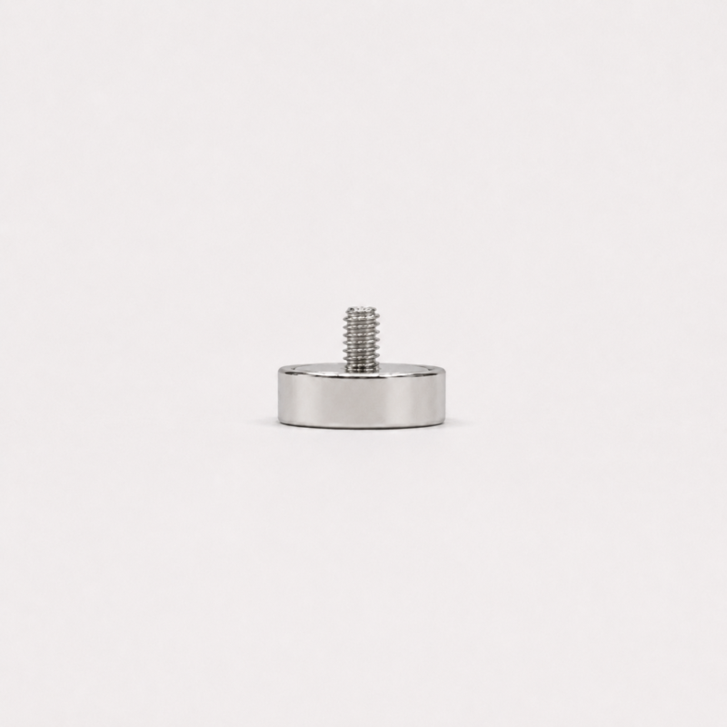 Base Magnética de Neodimio con Vástago Roscado C10 (M3)