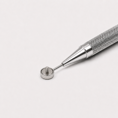 Base Magnética de Neodimio con Vástago Roscado C10 (M3)