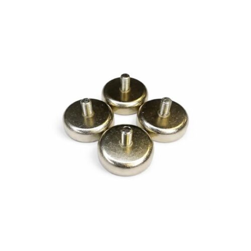 Base Magnética de Neodimio con Vástago Roscado C25 (M5)