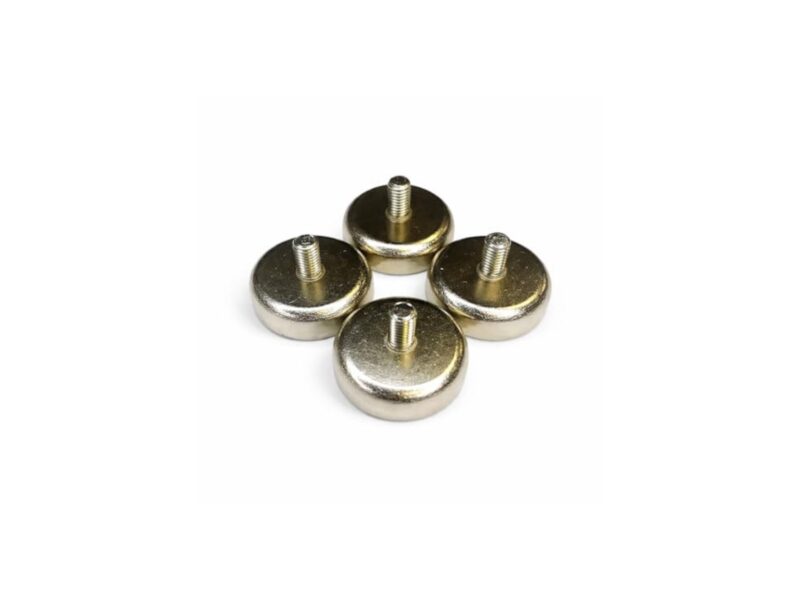 Base Magnética de Neodimio con Vástago Roscado C25 (M5)
