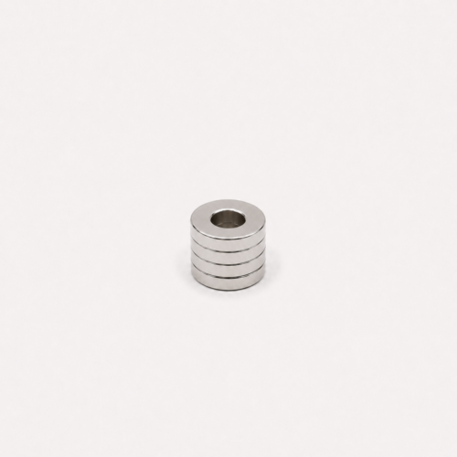 Imán de neodimio D10-5X3 mm, grado N35, Ni-Cu-Ni