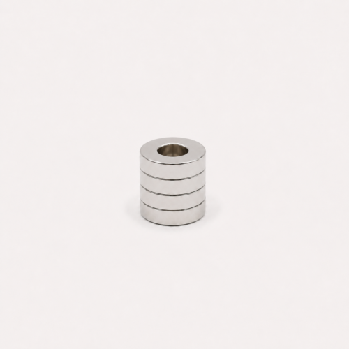 Imán de neodimio D20-10X5 mm, grado N35, Ni-Cu-Ni